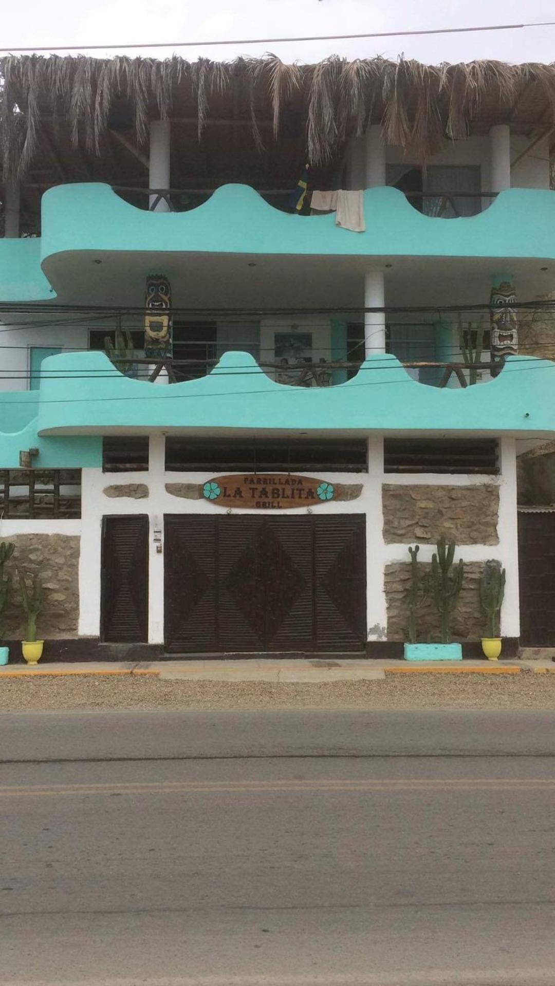 La Tablita Hotel Zorritos Buitenkant foto